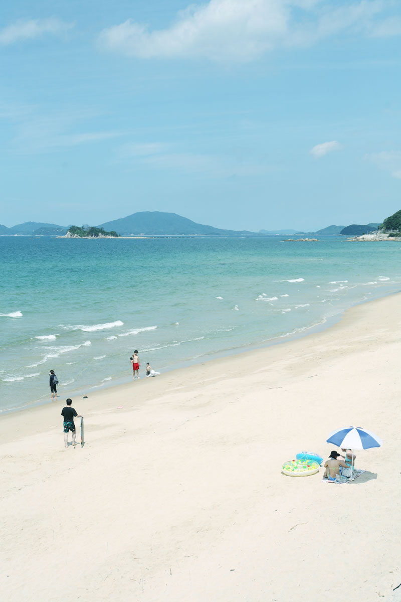 姉子（あねご）の浜の鳴き砂　（糸島市）