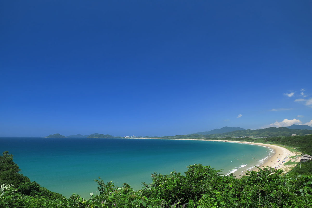 白石浜海岸　（福津市）