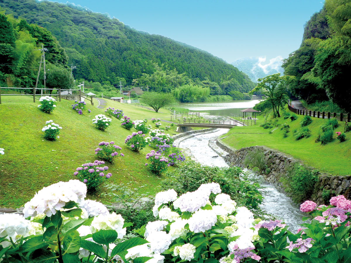 呉ダム渓流公園　（香春町）